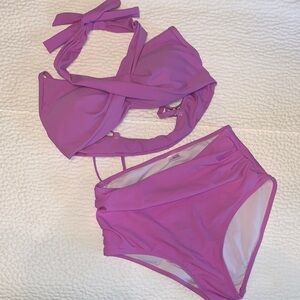 Purple Bikini Set